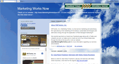 Desktop Screenshot of marketingworksnow.blogspot.com