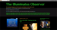 Desktop Screenshot of illuminatusobservor.blogspot.com