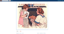 Desktop Screenshot of lakesidekitchen.blogspot.com