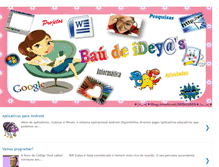 Tablet Screenshot of baudeideyas.blogspot.com