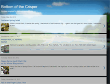 Tablet Screenshot of bottomofthecrisper.blogspot.com