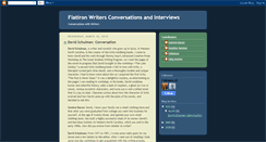 Desktop Screenshot of flatironwritersconversations.blogspot.com