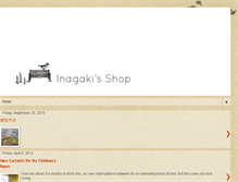 Tablet Screenshot of inagakishop.blogspot.com