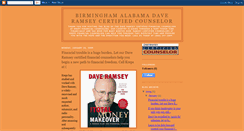 Desktop Screenshot of birminghamdaveramseycounselor.blogspot.com