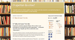 Desktop Screenshot of apertardacrise.blogspot.com