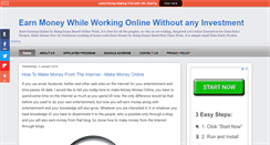 Desktop Screenshot of earn-money-now1.blogspot.com