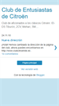 Mobile Screenshot of clubcitroen.blogspot.com