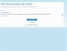 Tablet Screenshot of clubcitroen.blogspot.com