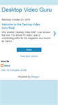 Mobile Screenshot of desktopvideoguru.blogspot.com