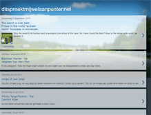 Tablet Screenshot of ditspreektmijwelaanpuntennel.blogspot.com