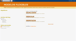 Desktop Screenshot of modelosflexibles.blogspot.com
