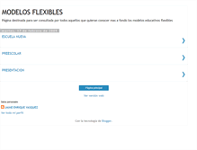 Tablet Screenshot of modelosflexibles.blogspot.com