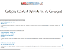 Tablet Screenshot of polivalentecamacari.blogspot.com