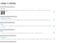 Tablet Screenshot of cosasycositas.blogspot.com