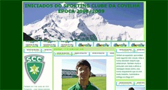 Desktop Screenshot of iniciadossccovilha.blogspot.com