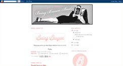 Desktop Screenshot of beingbrazenbooks.blogspot.com