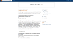 Desktop Screenshot of jailjournal.blogspot.com