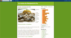 Desktop Screenshot of cocinademaripuchiycompania.blogspot.com