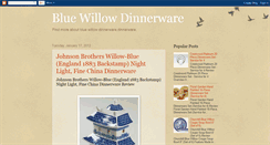Desktop Screenshot of blue-willow-dinnerware.blogspot.com