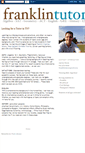 Mobile Screenshot of franklintutor.blogspot.com