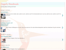 Tablet Screenshot of distelfinkhappilyhandmade.blogspot.com