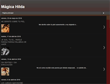 Tablet Screenshot of magicahilda.blogspot.com
