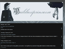 Tablet Screenshot of peililasiprinsessa.blogspot.com