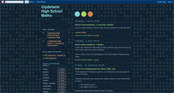 Desktop Screenshot of chsmaths.blogspot.com
