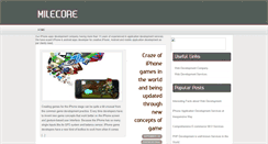 Desktop Screenshot of iphoneappsdevelopment-milecore.blogspot.com