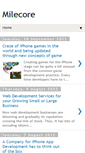Mobile Screenshot of iphoneappsdevelopment-milecore.blogspot.com