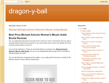 Tablet Screenshot of dragon-y-ball.blogspot.com