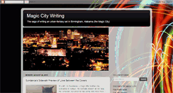 Desktop Screenshot of magiccitywriting.blogspot.com