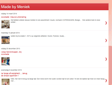 Tablet Screenshot of madebymeniek.blogspot.com