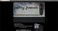 Desktop Screenshot of motleyanomaly.blogspot.com