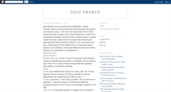Desktop Screenshot of iglufr.blogspot.com