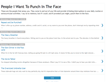 Tablet Screenshot of peopleiwanttopunchintheface.blogspot.com