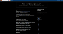 Desktop Screenshot of invislib.blogspot.com