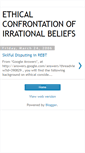 Mobile Screenshot of ethical-confrontation.blogspot.com