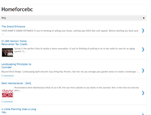 Tablet Screenshot of homeforcebc.blogspot.com