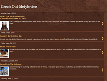 Tablet Screenshot of metylovice.blogspot.com