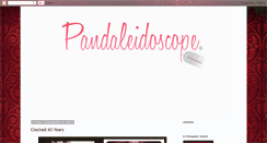 Desktop Screenshot of pandaleidoscope.blogspot.com