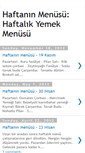 Mobile Screenshot of haftaninmenusu.blogspot.com