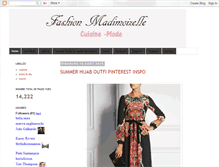 Tablet Screenshot of fashionmadimoizelle.blogspot.com