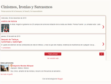 Tablet Screenshot of cinismosironasysarcasmos.blogspot.com