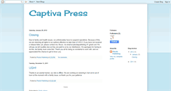 Desktop Screenshot of captivapress.blogspot.com