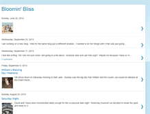 Tablet Screenshot of bloominbliss.blogspot.com