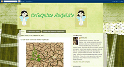 Desktop Screenshot of catequeseparavida.blogspot.com