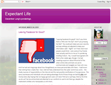 Tablet Screenshot of decemberexpectantlife.blogspot.com