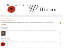 Tablet Screenshot of beatrizwilliams.blogspot.com