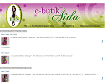 Tablet Screenshot of e-butikaida.blogspot.com